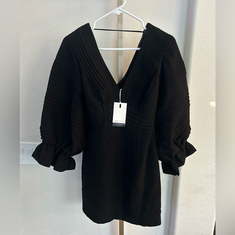 C/MEO Collective Lineal Dress XS Black NWT